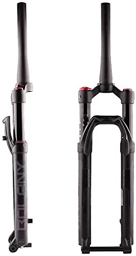 Mountain Bike Fork : XKCCHW Air Fork Bicycle Suspension Fork Bicycle Fork Air Suspension Fork 27.5" / 29" Conical Tube With Speed ​​Lockout Function Adjustable Damping For Mountain Bike Road Bike Mtb