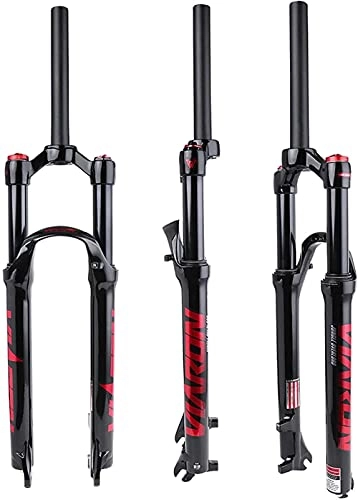 Mountain Bike Fork : XKCCHW Mtb Bike Front Fork 26 / 27.5 / 29 Inch Mountain Bike Suspension Forks, With Rebound Adjustment, 120 Mm Travel 28.6 Mm With Abs-Lock-Shoulder Control Silver-26 Inch