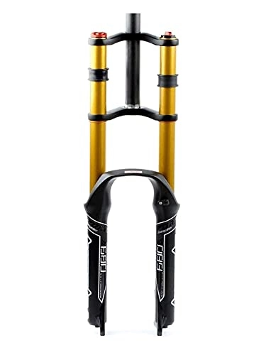 Mountain Bike Fork : XMcKJ Bike Suspension Forks Mountain Bike Downhill Fork 26 27.5 29inch Hydraulic Suspension Fork Rappelling Bicycle Oil Fork With Damping Discbrake DH / AM / FR 1-1 / 8" 1-1 / 2" QR Travel 135mm