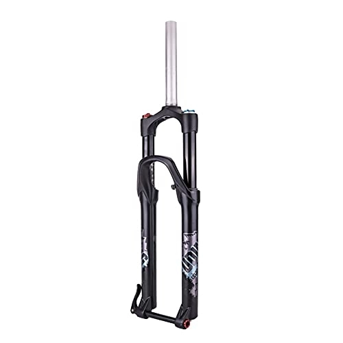 Mountain Bike Fork : XYSQ 26 / 7.5 Inch Mountain Bike Front Forks Suspension Travel 120mm Disc Brake Damping Rebound Adjustment Cycling Accessories (Size : 26 inch)