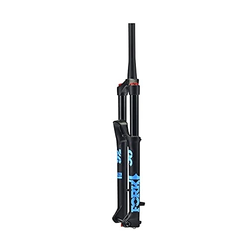 Mountain Bike Fork : XYSQ 27.5 / 29 Inch Front Suspension Fork Air MTB Travel 155mm Barrel Shaft 15x110mm Disc Brake Damping Adjustment Cycling Accessories (Size : 27.5 inch)