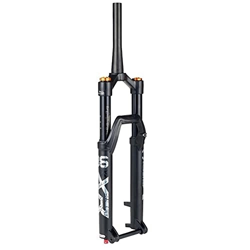 Mountain Bike Fork : XYSQ Mountain Bike Front Forks 27.5 / 29 Inch Damping Rebound Adjustment Travel 140mm Cycling Accessories Shoulder Control (Size : 27.5 inch)