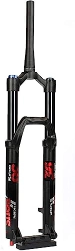 Mountain Bike Fork : YANHAO Bicycle Downhill Mountain Bike Air Suspension Fork 26 27.5 29 Inches, Rebound Adjustment Bicycle Front Fork Conical Tube