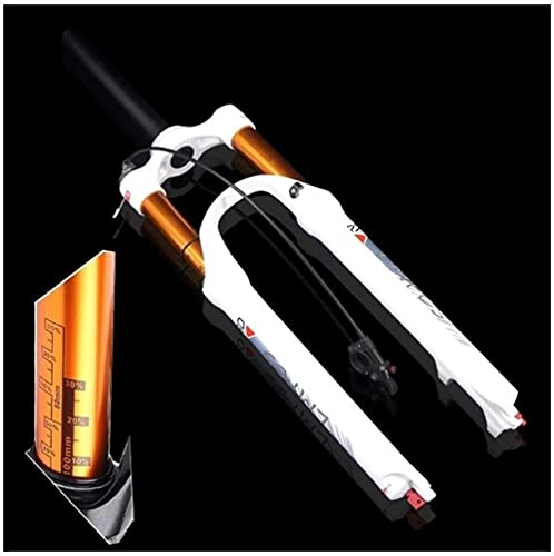 Mountain Bike Fork : YBNB Mountain Bike Suspension Fork 26 27.5 29 Inch Disc Brake Travel 100Mm Remote Control Straight Bicycle Front Fork Air Damping Fast Release Ultralight 1660G