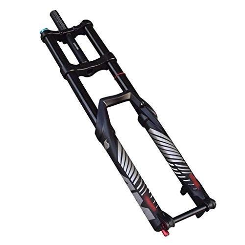 Mountain Bike Fork : YBNB Suspension Fork Double Shoulder Fork Bucket Shaft 27.5 Inch Mountain Bike Downhill Front Fork 29 Inch Bicycle Damping