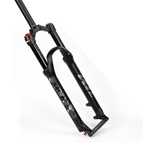 Mountain Bike Fork : YFFSWSRY Mountain Front Fork 26 / 27.5 / 29 inch Mountain Bicycle Suspension Fork, 120mm Travel Straight Steerer Front Fork Air Supension Front Fork (Color : Black, Size : 29 inch)