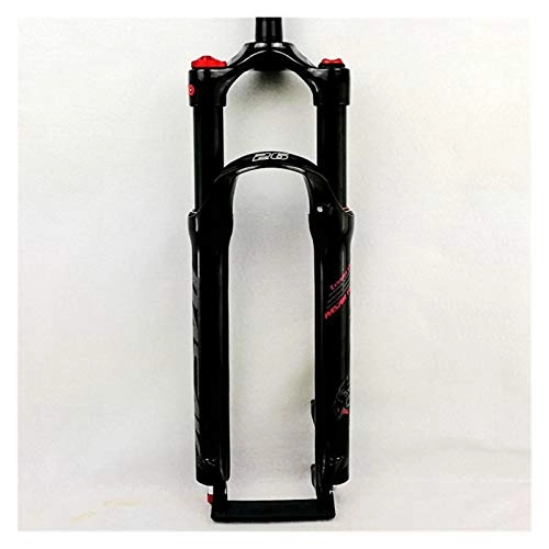 Mountain Bike Fork : YING-pinghu Bike Front Fork Bicycle Components Mountain bicycle Fork 26in 27.5in 29 inch MTB bikes suspension fork air damping front fork remote and manual control HL RL (Color : 27.5HL gloss black)