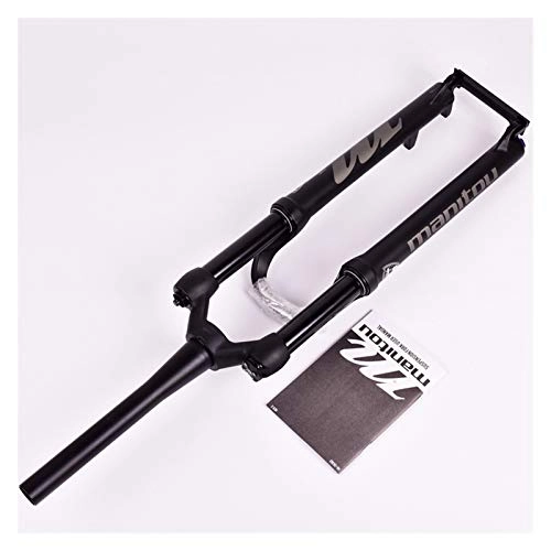 Mountain Bike Fork : YING-pinghu Bike Front Fork Bicycle Components MTB Bike Fork For 26 27.5 29er Mountain Bicycle Fork Oil and Gas Fork Remote Lock Air Damping Suspension Fork (Color : 29 cone black)