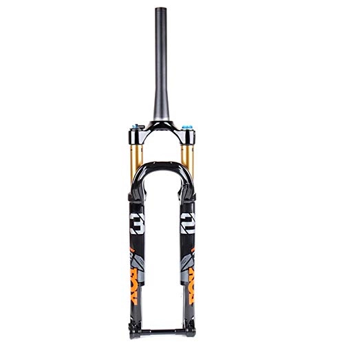 Mountain Bike Fork : YING-pinghu Bike Front Fork Bicycle Components Suspension Factory 32 SC Step Cast Kashima 29 inch 100mm FIT4 1.5 Tapered BOOST 110x15mm Remote Handlebar Lock Black (Color : Remote Control 2 pos)