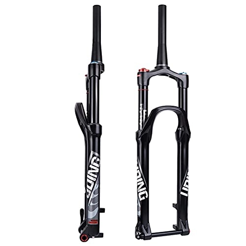 Mountain Bike Fork : YINLIN MTB Air Bike Forks 27.5 / 29 Inch Downhill Absorber, Magnesium Alloy Lock Out Suspension Forks Travel 140mm for MTB / XC / AM / Offroad Bike 29inch