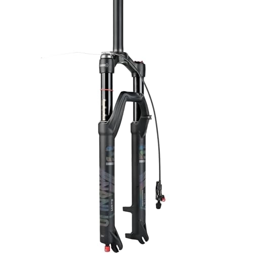 Mountain Bike Fork : YIWENG Straight Tube Bicycle Suspension Forks 29 Inch MTB Air Fork Rebound Adjustment Mountain Bike Fork, Mountain Bike Fork