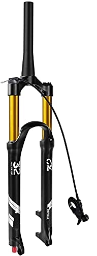 Mountain Bike Fork : YLXD MTB Front Fork 26 / 27.5 / 29 Inch 140mm Travel, 1-1 / 8" Straight / Tapered Mountain Bike Fork Rebound Adjust Disc Brake QR 9mm D, 26