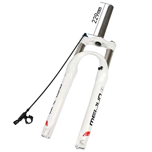 Mountain Bike Fork : YMSHD Cycling Forks Bicycle Suspension Air Fork 26 27.5 Inch Mountain Bike Front Fork Made of Magnesium Alloy 1-1 / 8"Bicycle Accessories Hub 125Mm