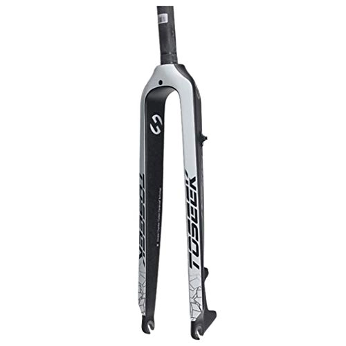 Mountain Bike Fork : YMSHD cycling forks mountain bike carbon front fork 27.5 / 29 inch mtb suspension fork 160mm disc brake 1-1 / 8