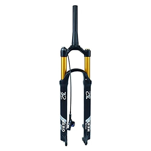 Mountain Bike Fork : YMSHD mtb suspension fork 26 27.5 29 inch mtb bicycle suspension fork mountain bike front fork travel 120 mm 9 mm quick release, straight line, 29