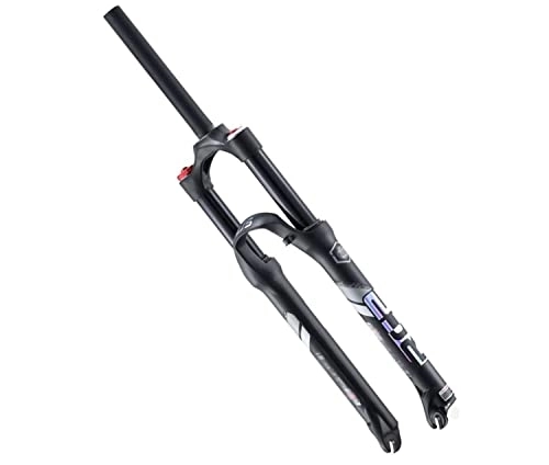 Mountain Bike Fork : Yofsza 26 27.5 29 Inch Mountain Bike Forks Travel 100mm 1-1 / 8 Straight MTB Suspension Fork Air Disc Brake Bicycle Front Fork Quick Release 9mm Crown Lock 1670g