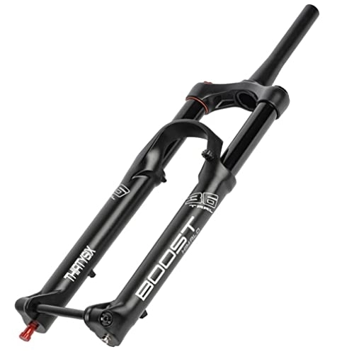 Mountain Bike Fork : YOJOLO MTB Fork 27.5 / 29 Inch Mountain Bike Air Suspension Forks Travel 140mm DH / AM Bicycle Front Fork Rebound Adjust 1-1 / 2'' Tapered Thru Axle 15x110mm Disc Brake Manual Lockout