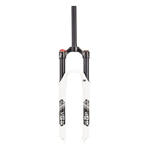 Mountain Bike Fork : YouLpoet Mountain Bike Suspension Forks, 26 / 27.5 / 29 inch MTB Bicycle Front Fork with Rebound Adjustment, 120mm Travel, White, 26inch