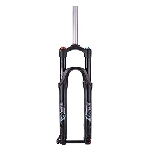 Mountain Bike Fork : YQQQQ Bike Suspension Fork 26" 27.5" MTB Fork, 1-1 / 8" Air Forks Travel: 120mm (Size : 26 inch)