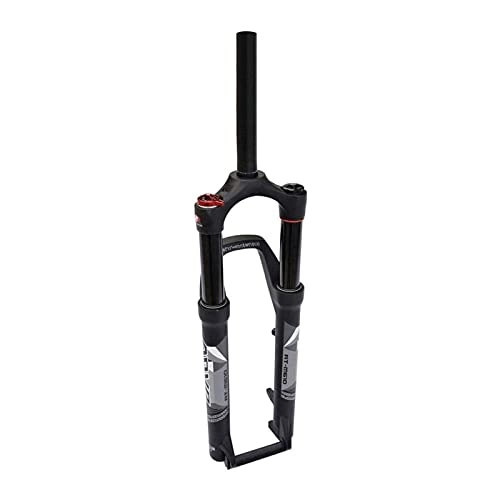 Mountain Bike Fork : YQQQQ MTB Bicycle Front Fork 26 27.5 29 Inch 9mm QR Alloy Suspension Air Forks Travel 120mm (Color : Manual lockout, Size : 27.5inch)
