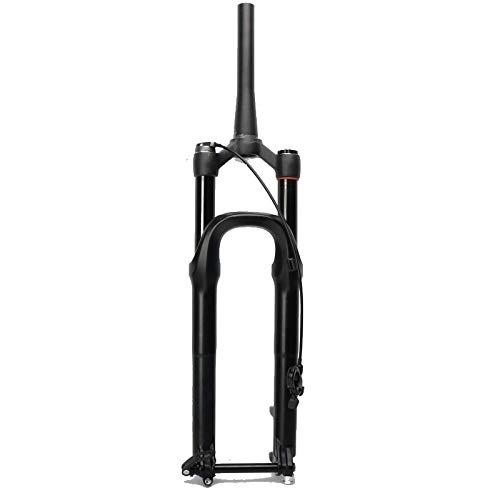 Mountain Bike Fork : YYAI-HHJU Bicycle Fork Mountain Bike Fork, 27.5 Inch Cone Line Control Hydraulic Damping Tortoise And Hare Adjustment Aluminum-Magnesium Alloy Wire Control Lock Mtb Bicycle Suspension Fork