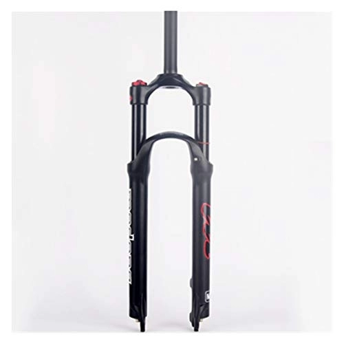 Mountain Bike Fork : Z-LIANG MTB Bicycle Fork Supension Air 26 / 27.5 / 29er Inch Mountain Bike Suspension Fork Air Resilience Oil Damping Line Lock (Color : 26 HL Matte)