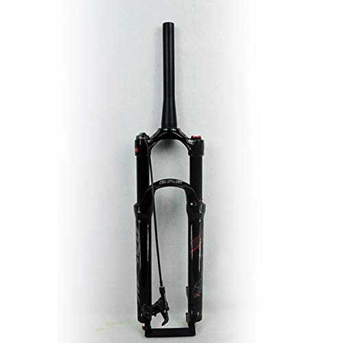 Mountain Bike Fork : ZCXBHD Mountain Bicycle Air Suspension Forks 26 / 27.5 / 29in MTB Bike Front Fork With Rebound Adjustment 100mm Travel Tapered Tube QR Remote Lockout (Size : 27.5in)