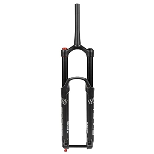 Mountain Bike Fork : ZFF 27.5 29" Mountain Bike Shock BOOST Front Fork Damping Adjustment DH AM MTB Air Fork 110 * 15mm Thru Axle Travel 180MM Shoulder Control 1-1 / 2" Disc Brake For TRAIL (Color : Black, Size : 29inch)