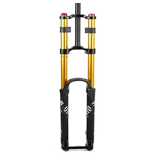 Mountain Bike Fork : ZGYZ 27.5 29 Inch Air DH AM MTB Front Fork Travel 200mm, Manual Lockout Discbrake Mountain Bike Suspension Fork Thru Axle 15x110mm with Damping Adjustment