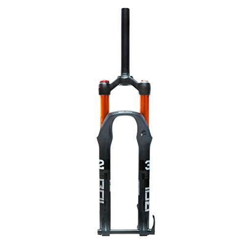 Mountain Bike Fork : ZHENHZ MTB Fork 100mmTraver 32 RL 29er Inch Suspension Fork Lock Straight Tapered Thru Axle QR Quick Release Fo Bicycle Accesorios, C-27.5in