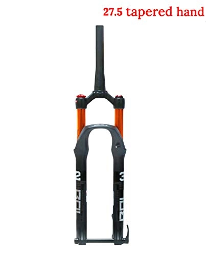 Mountain Bike Fork : ZHENHZ MTB Fork 100mmTraver 32 RL 29er Inch Suspension Fork Lock Straight Tapered Thru Axle QR Quick Release Fo Bicycle Accesorios, E