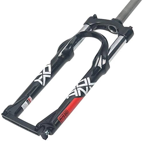Mountain Bike Fork : ZLYY Cycling Fork Aluminum Alloy, Disc Brake Shoulder Control Suspension Front Fork Downhill
