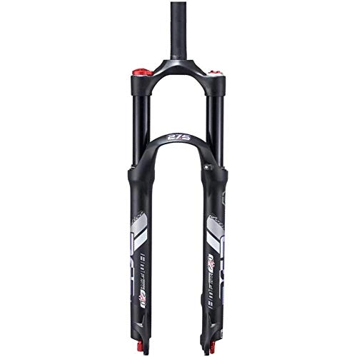 Mountain Bike Fork : ZLYY Mountain Bike Front Forks 26 Inch 27.5 Inch 29inch Front Suspension High-strength Aluminum Alloy 1-1 / 8" Cycling Suspension Fork Shock Absorber Mechanical Fork, Black2-26inch, White1, 29inch