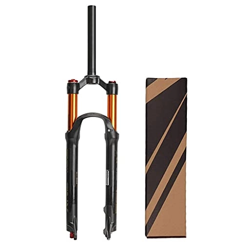 Mountain Bike Fork : zmigrapddn Mium Alloy 26 / 27.5 / 29 Inch Bicycle MTB Suspension Fork, Ultralight XC Offroad Downhill Air Forks Travel: 120mm (Color : Straight Manual, Size : 29 er)