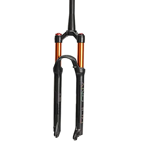 Mountain Bike Fork : ZNDD 26 / 27.5 / 29 Inch Mtb Bicycle Suspension Fork, Mountain Bike Front Fork Air Pressure Bicycle Shock Absorber Forks Suspension With Damping Adjustment, Straight Remote, 29 Inch