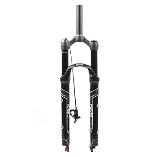 Mountain Bike Fork : ZNND 27.5in Bike Suspension Forks, Bicycle Shock Absorber Front Fork Air Fork Suspension Mountain Bike Bicycle (Color : Wire control-a, Size : 27.5in)