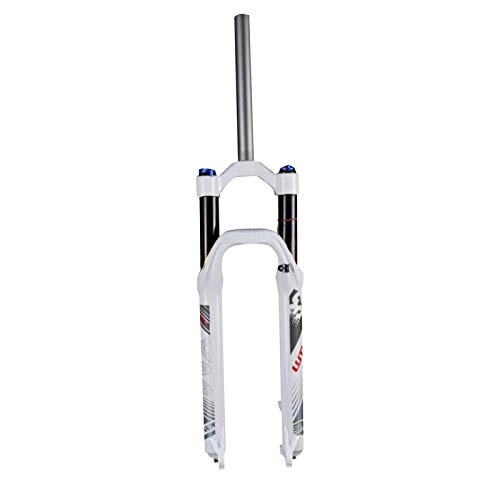 Mountain Bike Fork : ZNND Bike Suspension Forks, Shoulder Control Adjustable Damping 28.6 Straight Tube (1-1 / 8") MTB Front Suspension Forks (Color : B, Size : 26 inch)