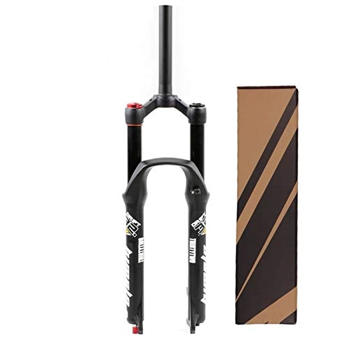 Mountain Bike Fork : ZPPZYE 160mm MTB Forks 26 Inch 27.5 ” Remote Control 1-1 / 8" Straight Tube Fork 29ER Bicycle Air Suspension Fork (Color : A, Size : 26 INCH)