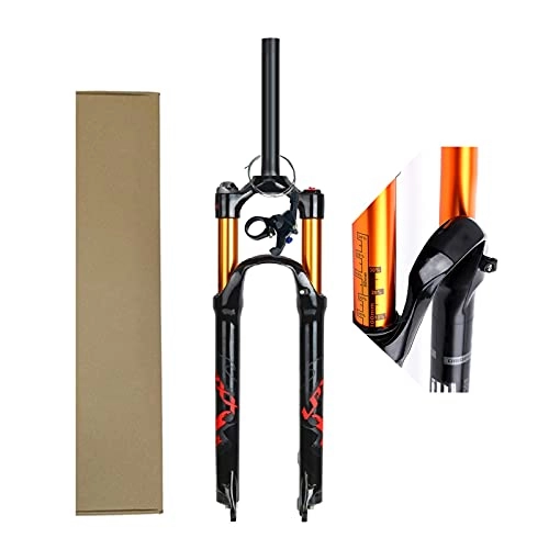 Mountain Bike Fork : ZPPZYE Mountain Bike Air Suspension Fork 26 27.5 29 Inch Aluminium Alloy 1-1 / 8" Straight Tube MTB Remote Control Fork 120mm (Color : Remote control A, Size : 29 INCH)