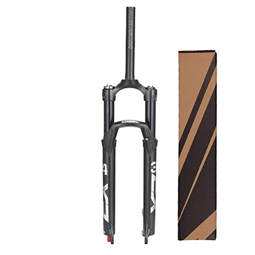 Mountain Bike Fork : ZPPZYE MTB Bicycle Fork 26 Inch 1-1 / 8" Aluminum alloy 27.5 29 inch Air Suspension Fork Rebound Adjust Travel 120mm (Color : Straight tube, Size : 29 INCH)