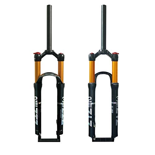Mountain Bike Fork : ZTZ Magnesium Alloy Mountain Front Fork Air Pressure Shock Absorber Fork Fork Bicycle Accessories 26 Lock out