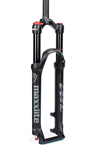 Mountain Bike Fork : Zwr Bicycle suspension fork 26"27.5" 29 inch bicycle suspension fork MTB Hub 120mm air fork bicycle front fork suspension mountain bike fork (Color : Shoulder control, Size : 5" 29")