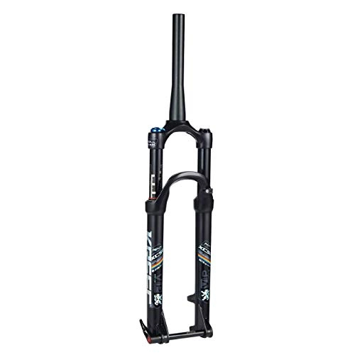 Mountain Bike Fork : ZXCNB 26 27.5 29 Inch Bicycle Suspension Fork Mtb Air Fork Smart Lock Out Damping Adjust Bicycle Front Fork 1-1 / 8"Disc Brake