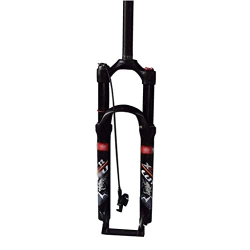 Mountain Bike Fork : ZXCNB Mtb Bicycle Fork Air Fork 26Er 27.5Er 29Er Suspension Mountain Fork Bicycle Mtb Fork Smart Lock 123Mm Travel Bicycle Fork