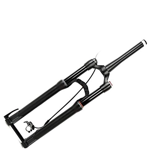 Mountain Bike Fork : zyy 27.5 / 29inch Downhill Suspension Forks, Mountain Bike Bucket Shaft Fork Remote Control With Quick Release MTB Shock Absorber Fork Travel:100mm