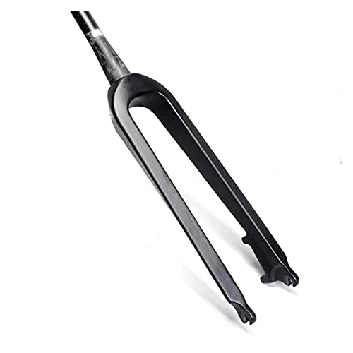 Mountain Bike Fork : ZZHH 27.5er Rigid MTB Carbon Fork 26 Mountain Bike Fork Fiber Carbon Disc Brake Carbon Conical Bicycle Fork 9mm Bicycle Fork