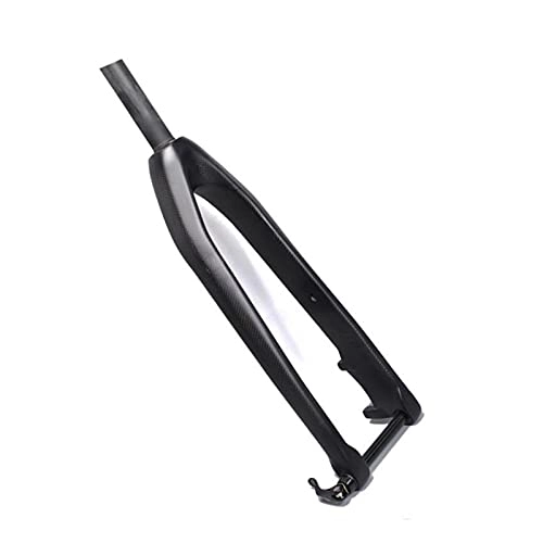 Mountain Bike Fork : ZZHH 29er carbon fork thru axle 15mm*100 110mm mountain bike 29 fork Tapered (Color : 110mm matte)