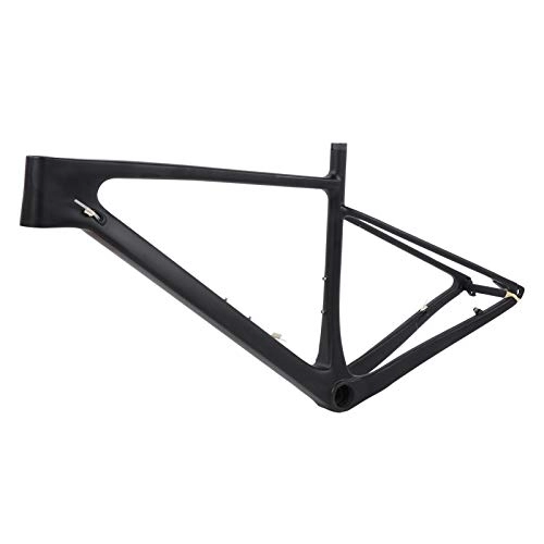 Mountain Bike Frames : 01 02 015 Bike Front Fork Frame, Carbon Front Fork Frame Lightweight High Hardness Professional Sturdy with Seatpost Clip for Mountain Bicycle(29ER*19 inch)