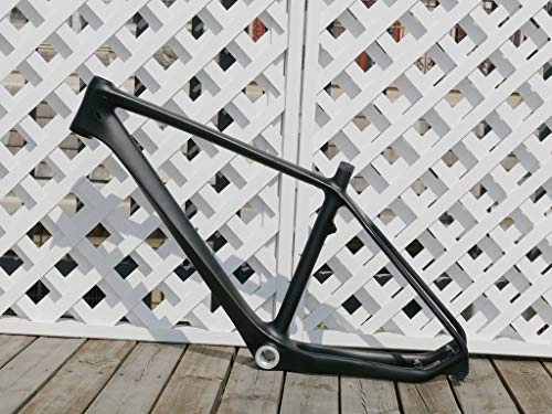 Mountain Bike Frames : 26er UD Glossy Carbon Fiber Mountain Bike Frame 135mm x 9mm QR 18" Carbon MTB Bicycle Frame For BSA
