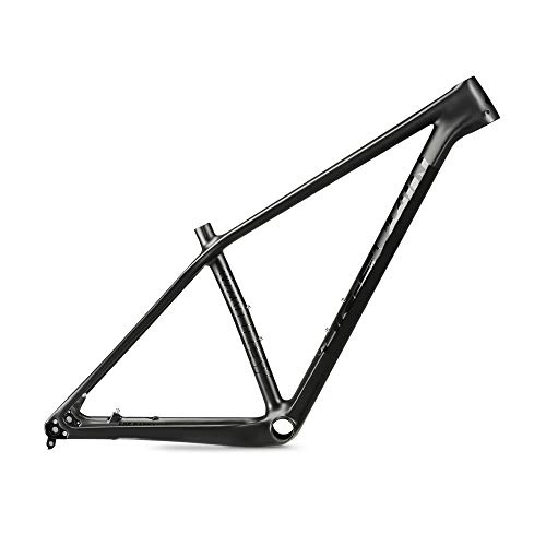 Mountain Bike Frames : 27.5er / 29er MTB Carbon Bike Frame 135xQR or 142x12 Thru Axle Disc Carbon Mountain Bike Frame BB92 Bicycle Frame (Color : 27.5er, Size : 17inch)